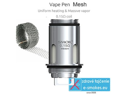 SmokTech atomizér Vape pen Mesh - 0,15ohm
