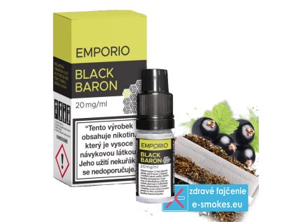 e-liquid Emporio Salt BLACK BARON 10ml - 20mg
