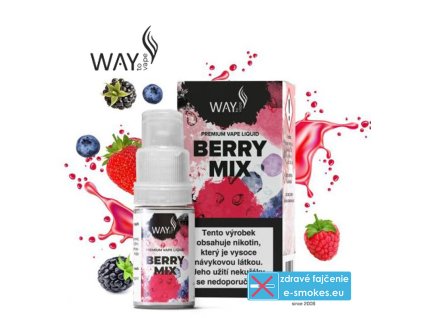 WAY to Vape e-liquid BERRY Mix 10ml-3mg