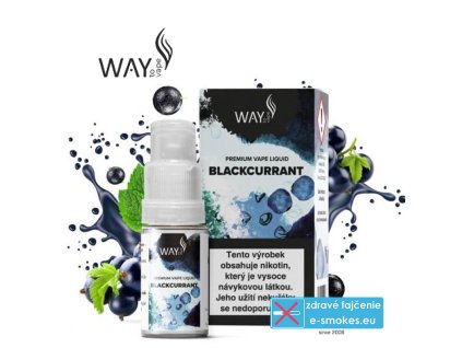 WAY to Vape e-liquid BLACKCURRANT 10ml-3mg
