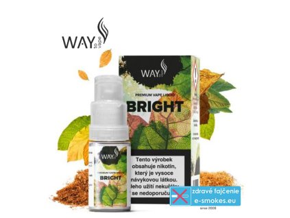 WAY to Vape e-liquid BRIGHT 10ml-3mg