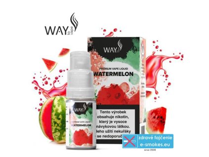 WAY to Vape e-liquid WATERMELON 10ml-3mg