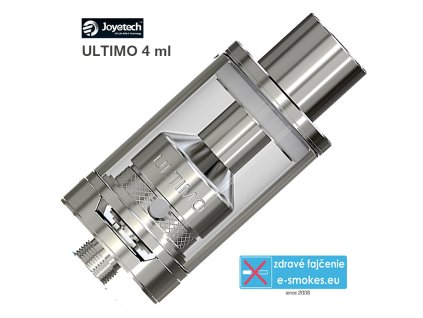 Joyetech ULTIMO clearomizer 4,0 ml - strieborný