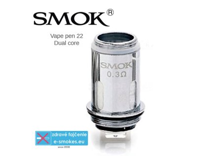 SmokTech atomizér Vape pen Dual core - 0,3ohm