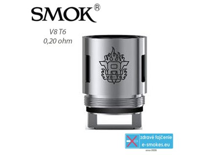 SmokTech atomizér V8 T6 0,2ohm