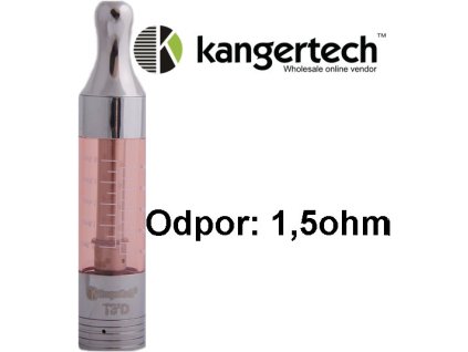 Kangertech T3D clearomizér 2,2 ml 1,5ohm - red