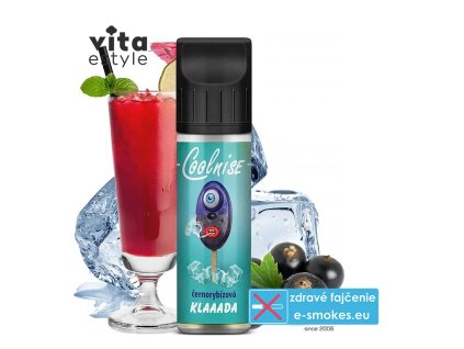 CoolniSE Shake & Vape čiernoríbezľová KLAAADA 10 ml  aróma pre výrobu e-liquidu longfill