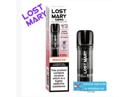 Lost Mary Tappo Peach ice 20 mg cartridge vapea