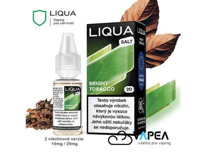 LIQUA new Salt Bright tobacco 10ml 20mg