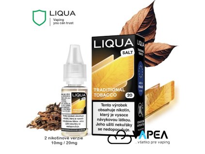 LIQUA new Salt Traditional Tobacco 10ml 20mg