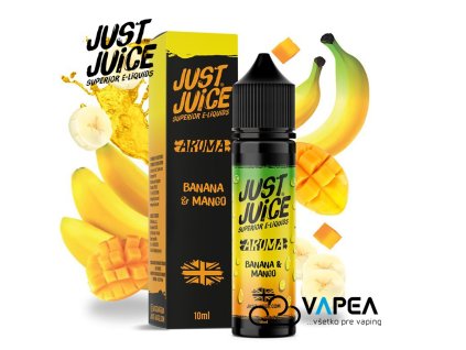 just juice flavor sv vapea 10ml banana mango