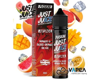 just juice flavor sv vapea 10ml fusion mango blood orange ice