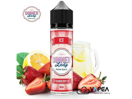 Longfill Aroma dinner lady sv ice 10ml strawberry ice