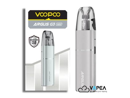VOOPOO ARGUS G3 MINI e cigarette 1350mAh Moonlight Silver