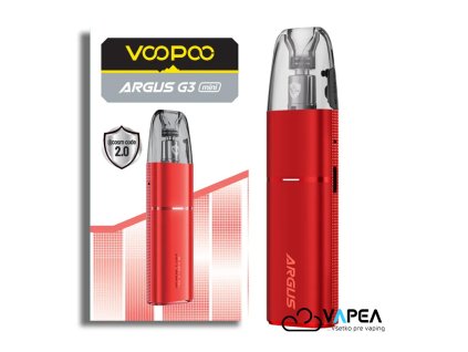 VOOPOO ARGUS G3 MINI e cigarette 1350mAh Scarlet Red