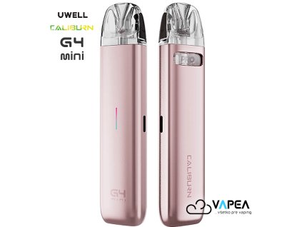 Uwell Caliburn G4 Mini e cigarette 1100mAh Bright Pink