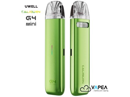 Uwell Caliburn G4 Mini e cigarette 1100mAh Grass Green