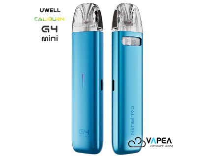 Uwell Caliburn G4 Mini e cigarette 1100mAh Lake Blue