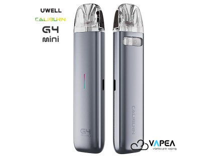 Uwell Caliburn G4 Mini e cigarette 1100mAh Slate Grey