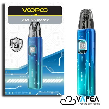 VOOPOO ARGUS MATRIX Pod e cigarette 1350mAh Navy Blue