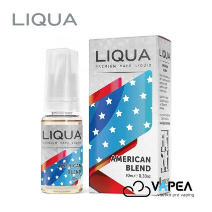 liqua elements american blend 10ml free base e liquid