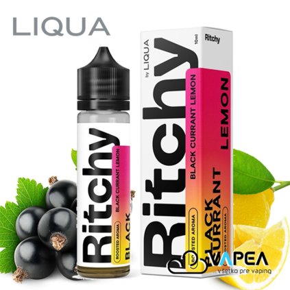 blackcurrant lemon Longfill 10 70ml Ritchy