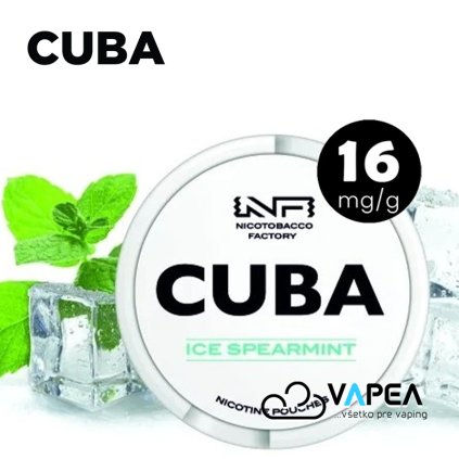 Cuba white Ice spearmint žuvak