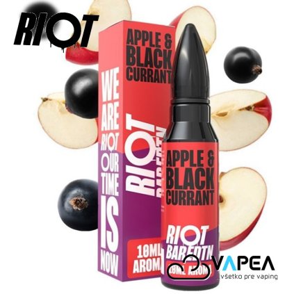 riot bar 10ml apple blackcurrant vapea jablko cerny rybiz