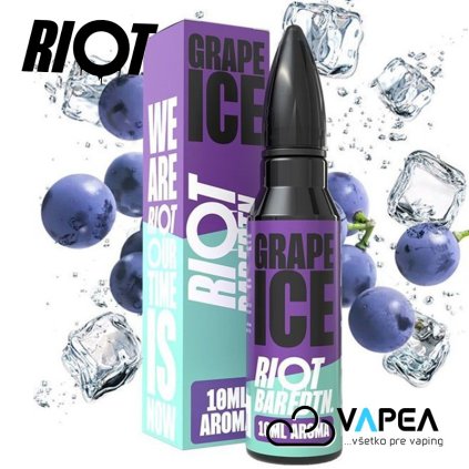 riot bar 10ml grape ice vapea ledove hroznove vino