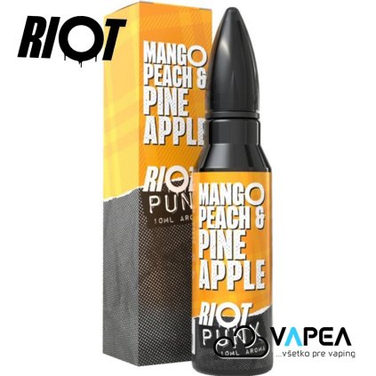 riot squad punx sv 10ml vapea mango broskev a ananas
