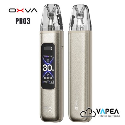 OXVA Xlim Pro 3 e cigarette 1500mAh Titanium Silk