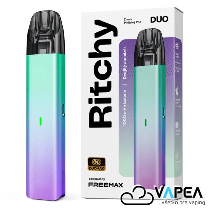 Ritchy Duo Pod 1000 Cyan Purple vapea