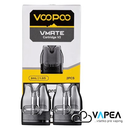 cartridge Voopoo Vmate V2 3ml 1,2ohm 2pack Vapea