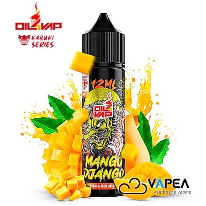 Kabuki Mango Django Longfill 12ml Oil4Vap Vapea