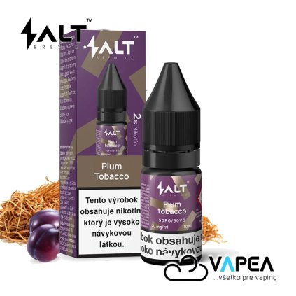 Salt brew co salt eliquid 20mg 10ml Plum Tobacco