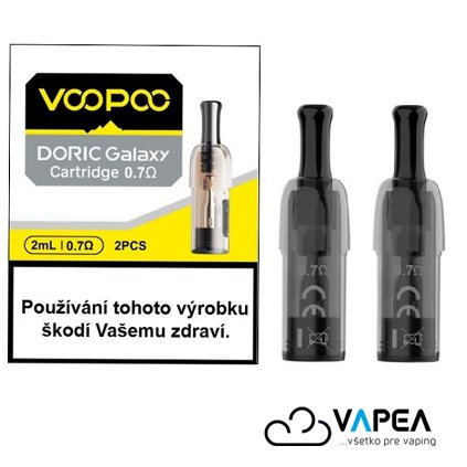 VOOPOO DORIC Galaxy cartridge 0,7ohm 2ml 2Pack vapea