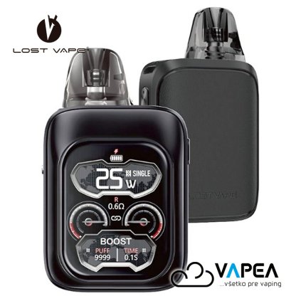 Lost Vape URSA Baby 3 Pro Pod e cigarette 1300mAh Midnight Leather