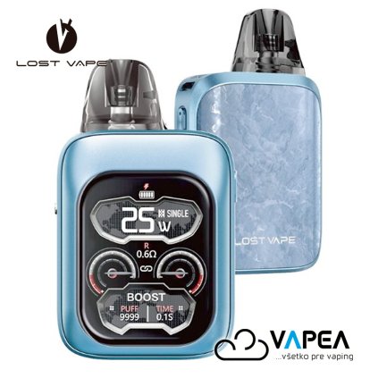 Lost Vape URSA Baby 3 Pro Pod e cigarette 1300mAh Moonsteel Blue Vapea