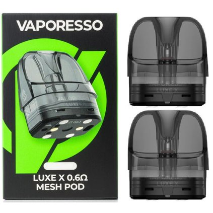 vaporesso luxe x mesh pod cartridge 06ohm 5ml 2pack