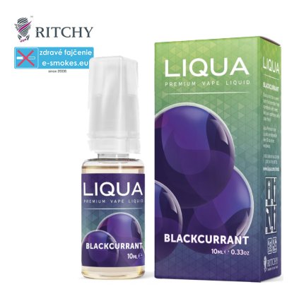 LIQUA Elements Blackcurrant (ríbezľa) 10ml 6mg nikotínu  e-liquid
