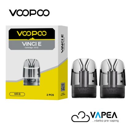 VOOPOO VINCI E cartridge 0,6ohm 5ml 2Pack