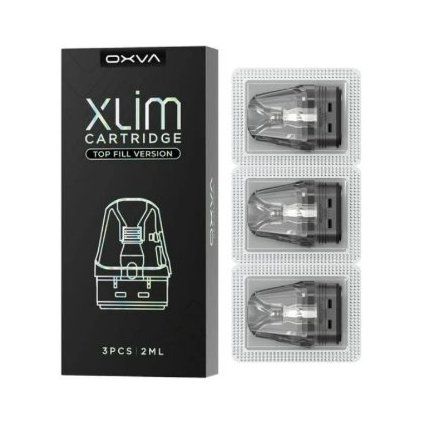 oxva xlim v3 top fill cartridge 04ohm 2ml 3pack