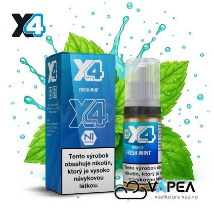 E liquid X4 Bar Juice Fresh Mint