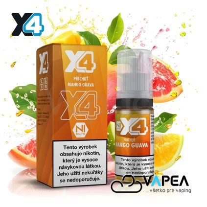 E liquid X4 Bar Juice Mango Guava