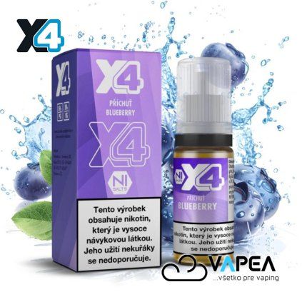 E liquid X4 Bar Juice Blueberry