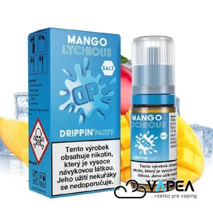 Drippin Salt Party Mango Lychious (Chladivé mango a liči) 10ml