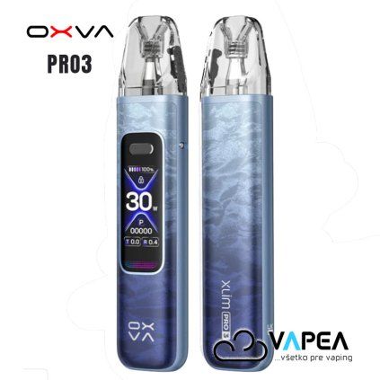 OXVA Xlim Pro 3 e cigarette 1500mAh Forged Blue