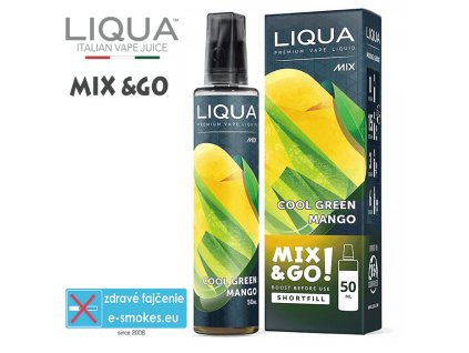 LIQUA e-liquid Mix&Go Cool Green Mango 50ml 0mg
