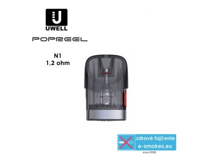 Uwell POPREEL N1 cartridge 2ml 1,2ohm  náhradný tank (POD)