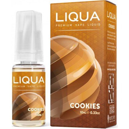 LIQUA Elements Cookies 10ml 12mg nikotínu  e-liquid